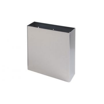 BC921 Wall Mounted Waste Bin 24 Litre Satin Stainless Steel