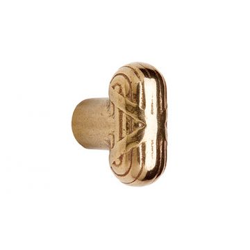 Ribbon & Reed Cabinet Knob 38 mm Silicon Bronze Rust