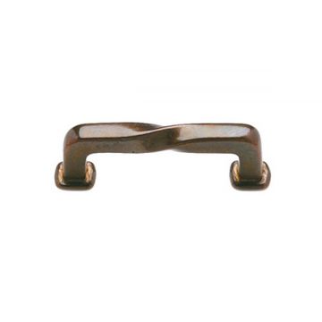 Twisted Sash Cabinet Pull 108 mm Silicon Bronze Brushed