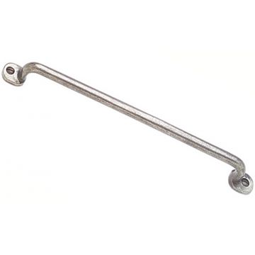 Front Mounting Sash Cabinet Pull 267 mm Silicon Bronze Brushed