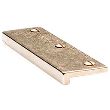 Contemporary Catch Pull 35 x 152 mm White Bronze Brushed