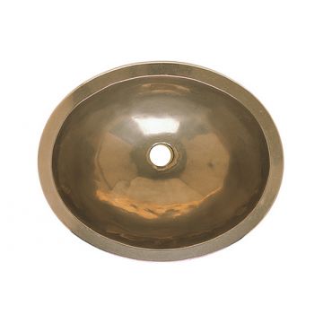 Eclipse Bronze Sink 432 x 508 mm White Bronze Brushed