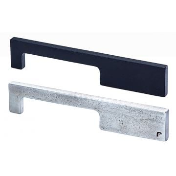 A-Symm Cabinet Handle 173 mm Old Silver Finish Lacquered