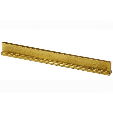 Rivers Cabinet Pull handle 342 mm Aged Gold Finish Lacquered