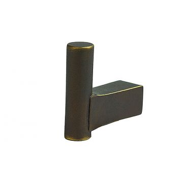Core Coat Hook Aged Gold Finish Lacquered