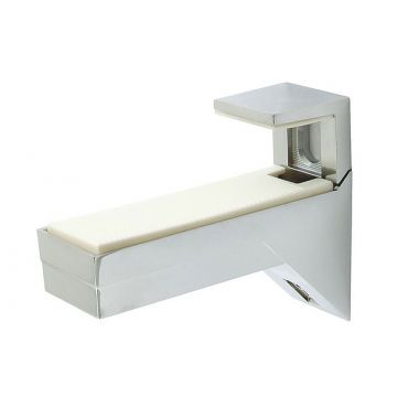 Maxi Wood or Glass Shelf Support 25-50 mm Length 111 mm  *** priced per pair *** Polished Chrome Plate