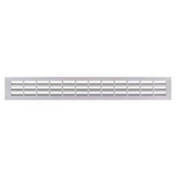 Recessed Grille 80 x 550 mm with Angled Vanes