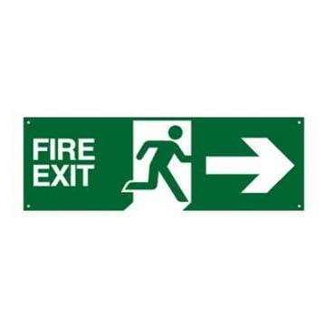 Fire Exit Right 450 x 150 mm