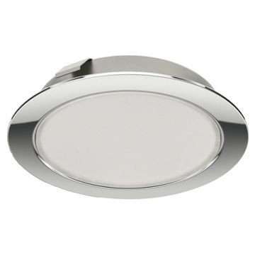 Loox 12v LED 2047 Downlight 65 mm Warm White 3000 K Polished Chrome Plate