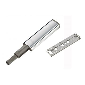 Push Catch for Hinges & Drawers - Closed Length 80mm - Extended Length 125mm