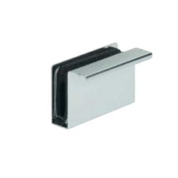 Counterplate with Finger Pull for Glass Door