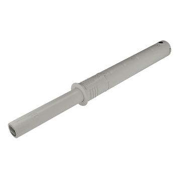Push Catch with Magnet 10 x 69 mm Long Version Grey