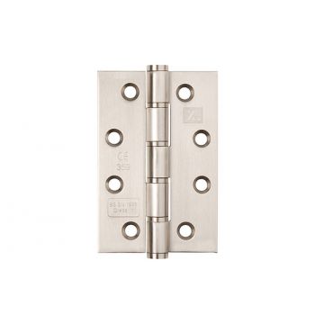 Washered Hinge 102 x 67 mm FR30/60 Grade 7 Stainless Steel Polished Stainless Steel