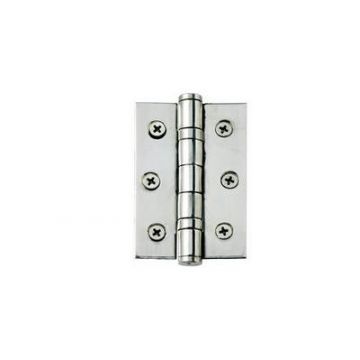 Twin Ball Bearing Hinge 76 x 50mm Stainless Steel Satin Stainless Steel