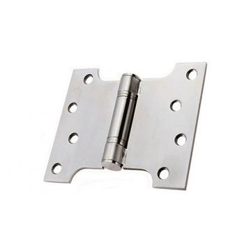 Parliament Hinge Twin Bearing 102 x102 mm Stainless Steel Satin Stainless Steel