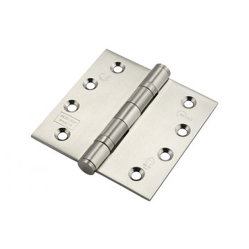 Twin Ball Bearing Hinge 102 x 102mm Stainless Steel  Polished Stainless Steel