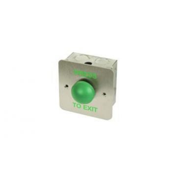 1g Momentary Green Dome Exit Button