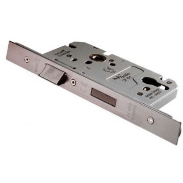 Mortice Sashlock Square Forend Satin Stainless Steel