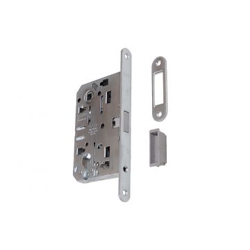 Magnetic Euro Profile Lock 86 mm Satin Chrome Plate