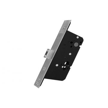 SDS Upright Mortice Euro Profile Deadlock 76 mm Satin Stainless Steel