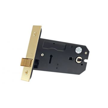Horizontal Latch 127mm Stainless Polished Brass