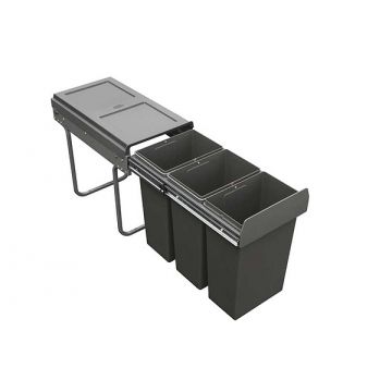 Hafele Pull Out Bin 30 Litres Soft Close