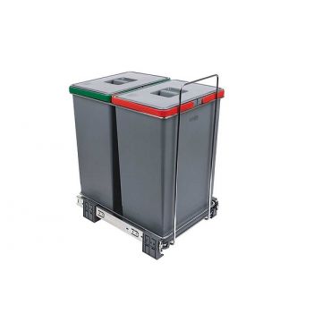 Hafele Pull Out Waste Bin 48 Litres 