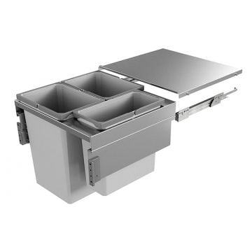 VS Envi Space XX Pro Pull Out Waste Bin 91 Litres