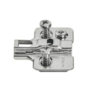Hafele 4 mm Clip-on Mounting Plate