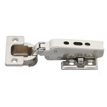 Heavy Duty Overlay Concealed Hinge for Doors 18-30 mm Thick Black Nickel