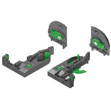 Dynapro Front and Back Fixing Clips Standard finish