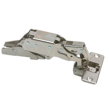 Nexis 170 Deg Overlay & Inset Click-on Sprung Hinge For Doors 16 - 26 mm Thick Standard finish