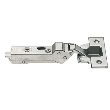 Tiomos 120 Deg Overlay Plus Soft Close Click-on Hinge For Doors 16 - 24 mm Thick Standard finish