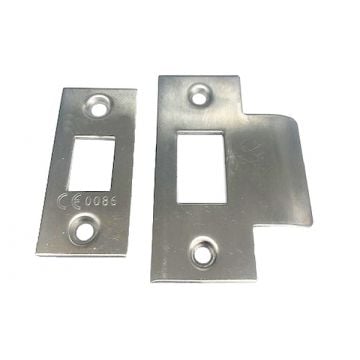 SDS Tubular Latch Faceplate & Strike to Suit 44 mm Thick door