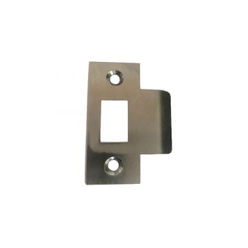SDS Tubular Latch Extended Strike to suit 56 mm Thick Door  Antique Brass Unlacquered
