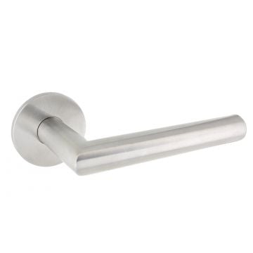 SDS Premium Mitred Lever Handle 19mm Satin Stainless Steel