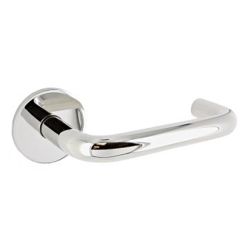SDS Premium Safety Lever Handle 16mm Polished Stainless Steel
