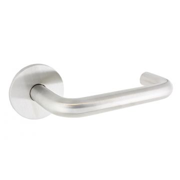 SDS Premium Safety Lever Handle 16mm Satin Stainless Steel