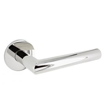 SDS Premium Mitred Lever Handle 19mm Polished Stainless Steel