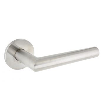 SDS Premium Mitred Lever Handle 19mm Satin Stainless Steel