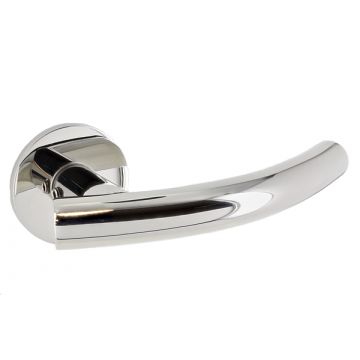 SDS Premium Curve 2 Lever Handle 19mm Polished Stainless Steel