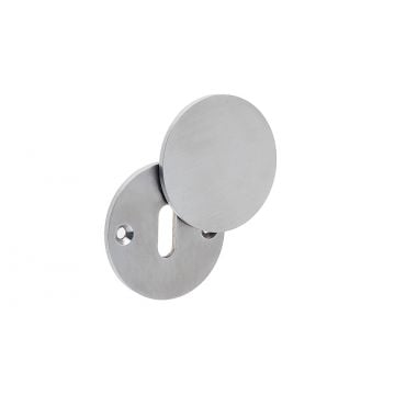 SDS Premium Keyhole Escutcheon with Swing Cover