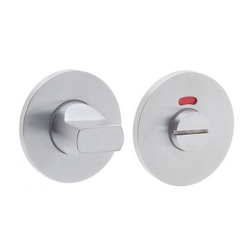 SDS Premium Privacy Turn and Emergency Indicator Release Satin Stainless Steel