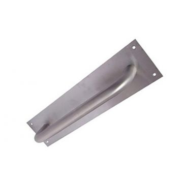 SDS Premium Pull Handle on Plate 300x75mm Polished Stainless Steel