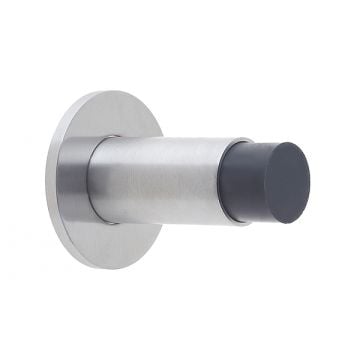 Skirting Door Stop 80 mm  Polished Stainless Steel