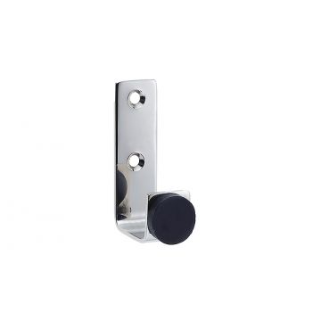 Single Coat Hook with Buffer Polished Stainless Steel
