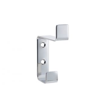 Hat and Coat Hook  Polished Stainless Steel