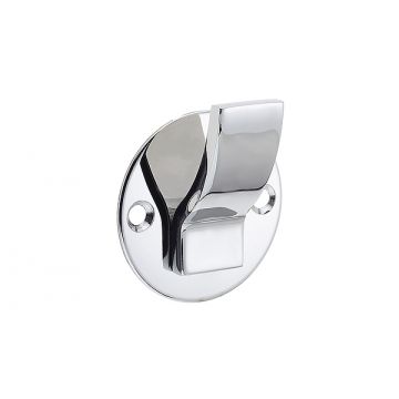 Round Coat Hook Polished Stainless Steel