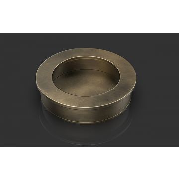 Courtois Flush Handle 65 mm Polished Brass Waxed
