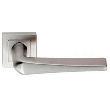 Shaped Lever Satin Stainless Steel